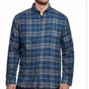 Weatherproof Vintage Cotton Plaid XXL men's Spring Buttondown Shirt Gorp Cabin